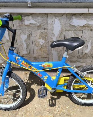 Bici bambino Mickey Mouse