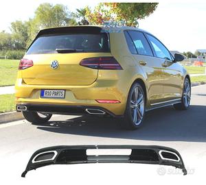 DIFFUSORE VOLKSWAGEN VW GOLF 7.5 17-20 LOOK R LINE