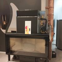 L’Artistico Marlin 1000 MH27 idrocamino pellet