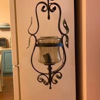 Lampadario in ferro Battuto