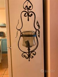 Lampadario in ferro Battuto