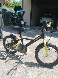 Bicicletta con rotelle