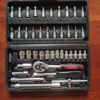 Set Attrezzi 46 Pezzi con Cricchetto