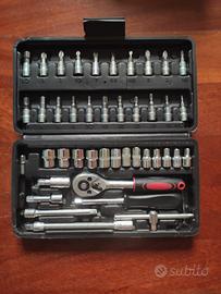Set Attrezzi 46 Pezzi con Cricchetto