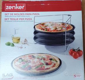 set teglie per pizza