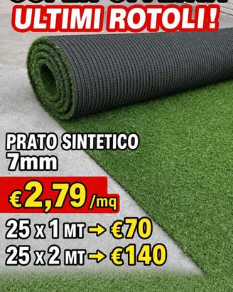 Prato Sintetico €2.79 mq info 3505277549