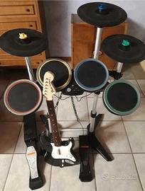 batteria Rockband 4 + piatti ps4