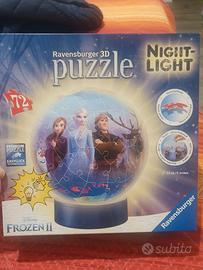 Puzzle 3D Frozen II con luce