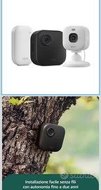 Blink videocamere,interna ed esterna