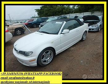 Ricambi Bmw serie 3 e46 cabrio restyling al 2006