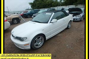 Ricambi Bmw serie 3 e46 cabrio restyling al 2006