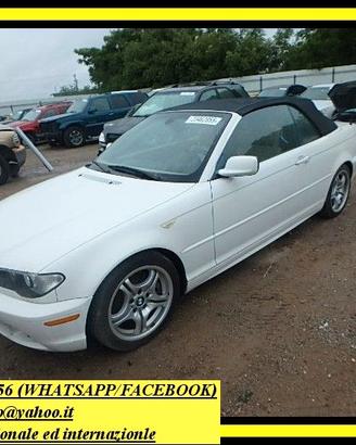 Ricambi Bmw serie 3 e46 cabrio restyling al 2006