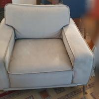 Poltrona Roche Bobois Nabuck / Nubuck / pelle 