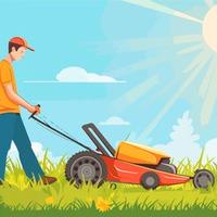 Sfalcio erba pulizie