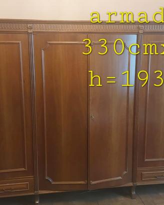 Arredamento completo per camera da letto
