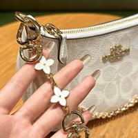 Borsa a ascella Coach Teri 25 nuova con stampa cla