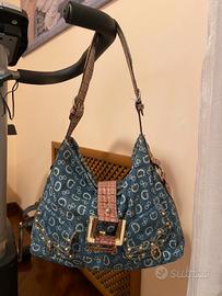 Borsa tessuto jeans vintage