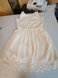 vestito pizzo 12 anni