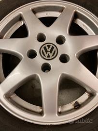 4 cerchi + gomme invernali golf6