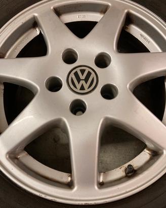 4 cerchi + gomme invernali golf6