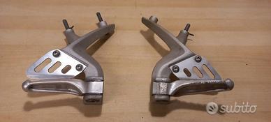 Coppia pedane passeggero aprilia rsv4 prima serie