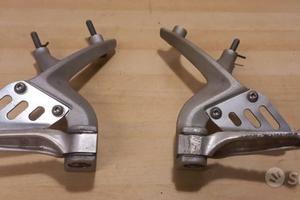 Coppia pedane passeggero aprilia rsv4 prima serie