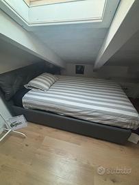 Letto Contenitore con Testiera