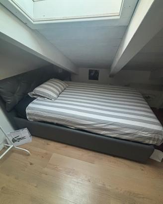 Letto Contenitore con Testiera