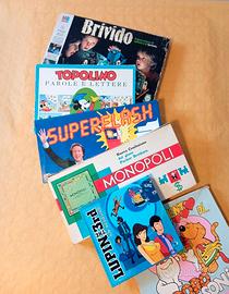 DIECI Giochi da tavolo --anni 70 80--