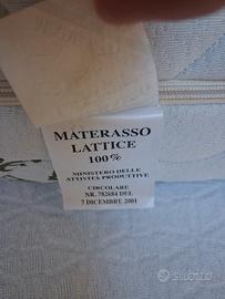 Materasso in lattice