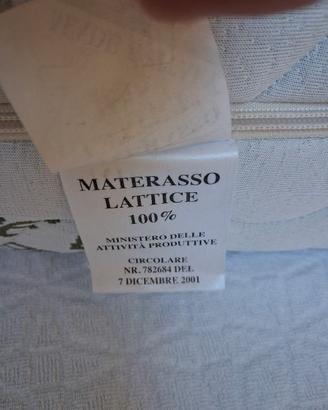 Materasso in lattice