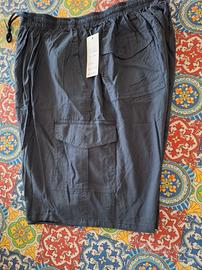 Pantaloncino nuovo uomo blu scuro taglia 3xl