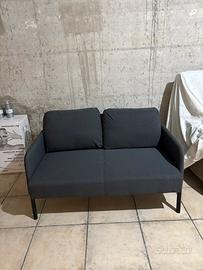 Divano IKEA GLOSTAD – 2 posti – Knisa grigio scuro