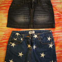 Minigonne jeans bambina età 8 anni