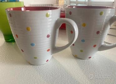 Tazze colazione candele porta rotolo cucina
