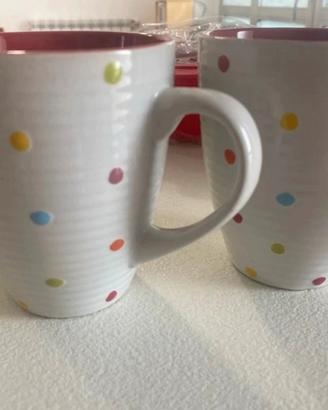 Tazze colazione candele porta rotolo cucina