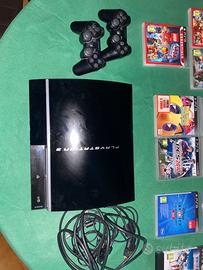 Ps3 con joystick e cavi