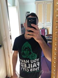 t-shirt nera logo arrow di stephen amell taglia S