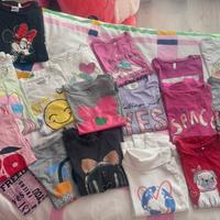 Maglia e pantaloni leggings 8/10 anni 2€