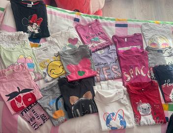Maglia e pantaloni leggings 8/10 anni 2€