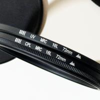 Filtro polarizzatore circolare + filtro UV 72 mm