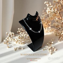 Eleganza silenziosa | Collana handmade unica