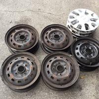 Cerchi in ferro Chevrolet Matiz 2005 13 pollici