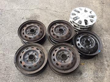 Cerchi in ferro Chevrolet Matiz 2005 13 pollici