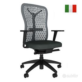 Sedia ergonomica ufficio prodotta in Italia Moving
