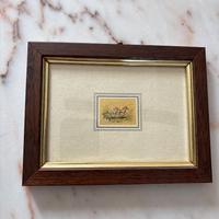 Cromolitografia d’arte su foglia d’oro