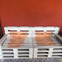 Panca da esterno con Bancali