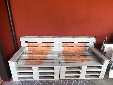 Panca da esterno con Bancali