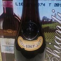 Bottiglia vino barolo damilano 1967