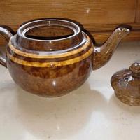 Teiera vintage Rheinsberg R 40 DDR in ceramica